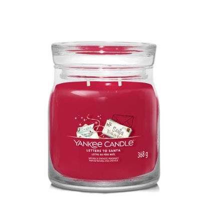 Immagine di Yankee Candle Letters To Santa candela di cera Cilindro Rosso 1 pz