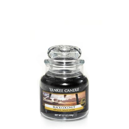 Immagine di Yankee Candle 1254005E candela di cera Rotondo Cocco Nero 1 pz