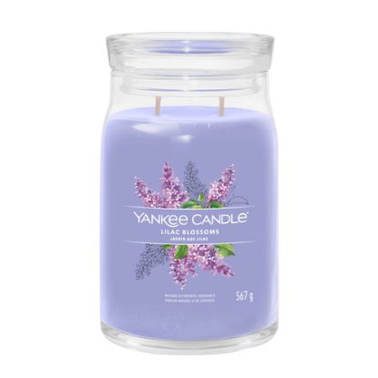 Immagine di Yankee Candle Lilac Blossoms candela di cera Rotondo Lillà 1 pz