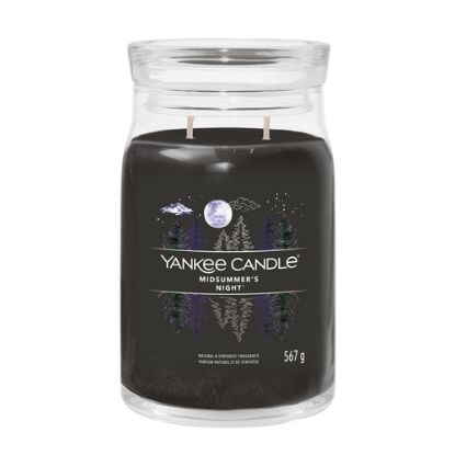 Immagine di Yankee Candle 1629968E candela di cera Cilindro Muschio, Patchouli Nero 1 pz