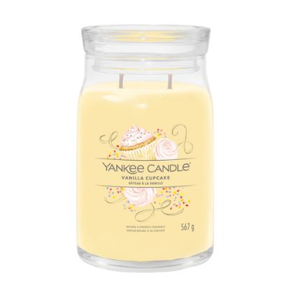 Immagine di Yankee Candle 1629969E candela di cera Cilindro Limone, Vaniglia Colore vaniglia 1 pz