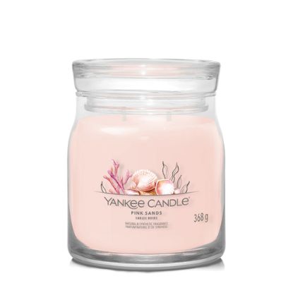 Immagine di Yankee Candle Pink Sands candela di cera Rotondo Rosa 1 pz