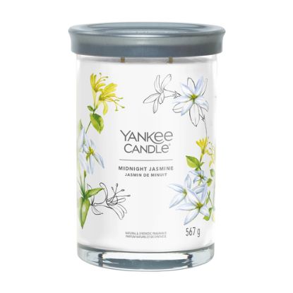 Immagine di Yankee Candle Signature candela di cera Cilindro Caprifoglio, Giacinto, Mandarino, Neroli Bianco 1 pz