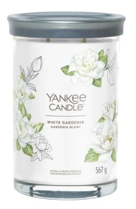 Immagine di Yankee Candle White Gardenia candela di cera Cilindro Bianco 1 pz