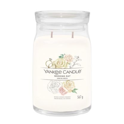 Immagine di Yankee Candle Signature candela di cera Cilindro Floreale, Fruttato Bianco 1 pz