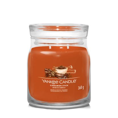 Immagine di Yankee Candle Cinnamon Stick candela di cera Rotondo Cardamomo, Legno di cedro, Cannella, Chiodo di garofano Arancione 1 pz