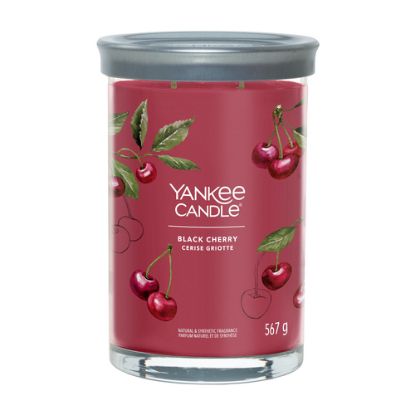 Immagine di Yankee Candle 1724478E candela di cera Cilindro Ciliegia (frutto) Rosso 1 pz