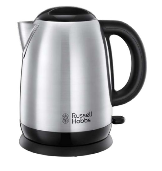 Immagine di Russell Hobbs Adventure bollitore elettrico 1,7 L 2400 W Nero, Argento