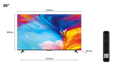 Immagine di TCL P63 P635 165,1 cm (65") 4K Ultra HD Smart TV Wi-Fi Nero