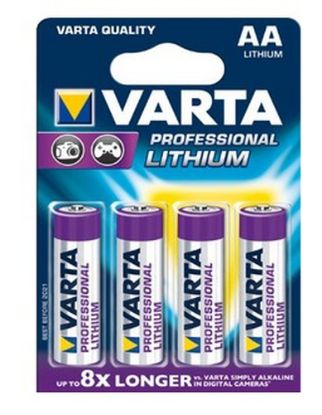 Immagine di Varta 4x AA Lithium Batteria monouso Stilo AA Litio