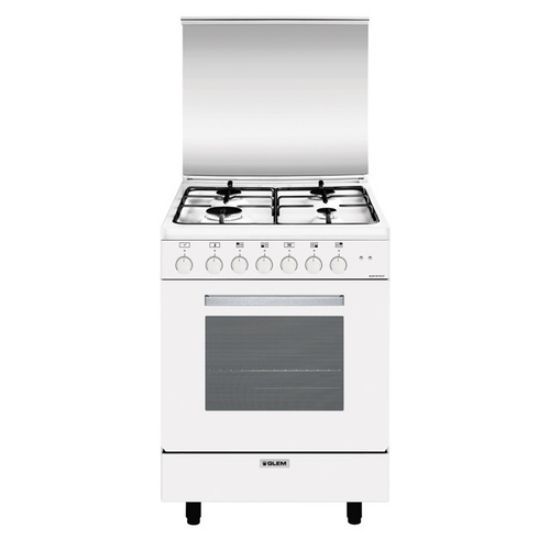 Immagine di Glem Gas A664MX6 cucina Elettrico Bianco A