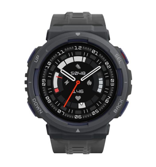 Immagine di Amazfit ACTIVE EDGE 3,35 cm (1.32") TFT 46 mm Digitale 360 x 360 Pixel Touch screen Nero GPS (satellitare)