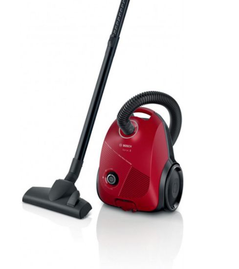 Immagine di Bosch Serie 2 BGBS2RD1 Aspirapolvere con sacco Rosso