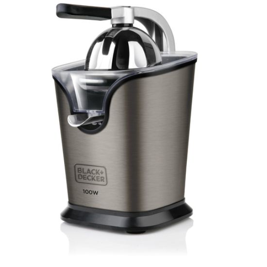 Immagine di Black & Decker BXCJ100E spremiagrumi Centrifuga spremiagrumi 1000 W Acciaio inox