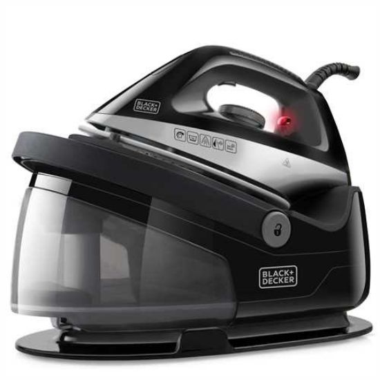 Immagine di Black & Decker BXSS2200E Ferro da stiro a secco e a vapore 2200 W Nero