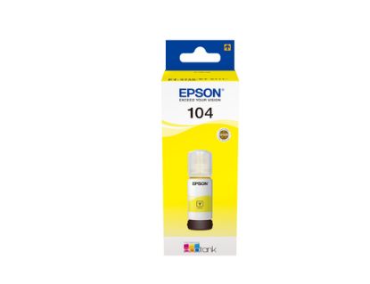 Immagine di Epson 104 EcoTank Yellow ink bottle