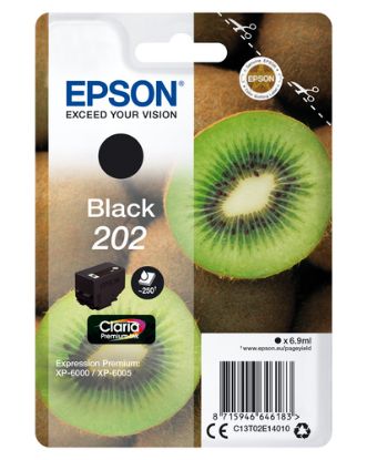 Immagine di Epson Kiwi Singlepack Black 202 Claria Premium Ink