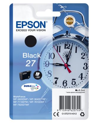 Immagine di Epson Alarm clock Cartuccia Sveglia Nero Inchiostri DURABrite Ultra 27