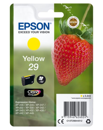 Immagine di Epson Strawberry Cartuccia Fragole Giallo Inchiostri Claria Home 29