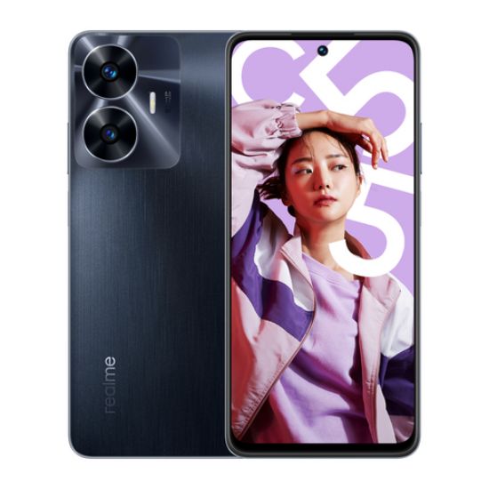 Immagine di realme C55 17,1 cm (6.72") Doppia SIM Android 13 4G USB tipo-C 6 GB 128 GB 5000 mAh Nero