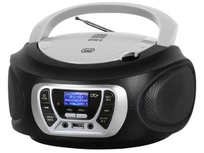 Immagine di Trevi CMP 510 DAB Digitale 3 W DAB, DAB+, FM Nero Riproduzione MP3