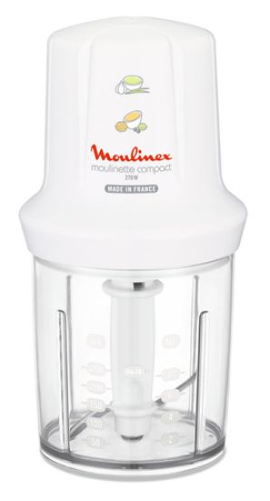 Immagine di Moulinex DJ3001 Moulinette Compact, 270 W, 43 Decibel, plastica, Bianco