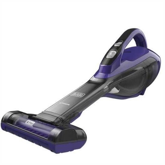 Immagine di Black & Decker DVA325JP07 aspirapolvere senza filo Viola Senza sacchetto