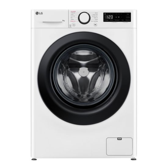 Immagine di LG F2R3S08NSWB Lavatrice 8kg AI DD, Classe A-10%, 1200 giri, Vapore, AI Wash