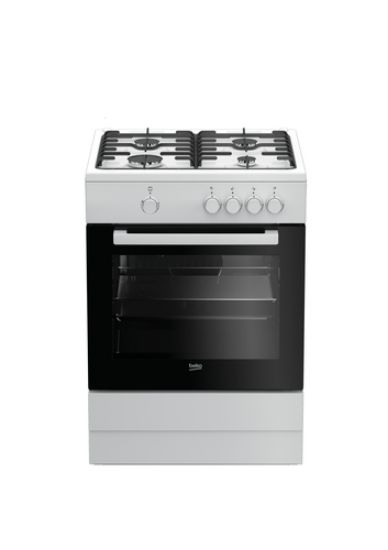 Immagine di Beko FSG62000DW Cucina Elettrico/Gas Gas Bianco A