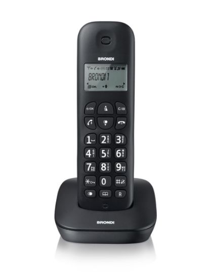 Immagine di Brondi GALA Telefono DECT Identificatore di chiamata Nero