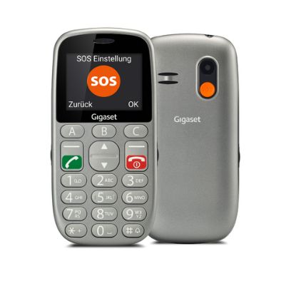 Immagine di Gigaset GL390 5,59 cm (2.2") 88 g Argento Telefono cellulare basico