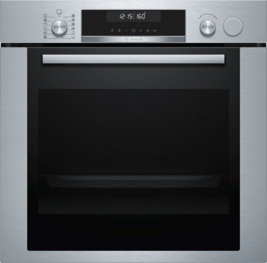 Immagine di Bosch Serie 6 HRA318BS1 forno a vapore Media Acciaio inox Pulsanti, Manopola