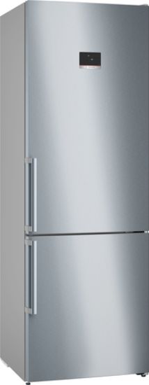 Immagine di Bosch Serie 6 KGN49AICT frigorifero con congelatore Libera installazione 440 L C Acciaio inox