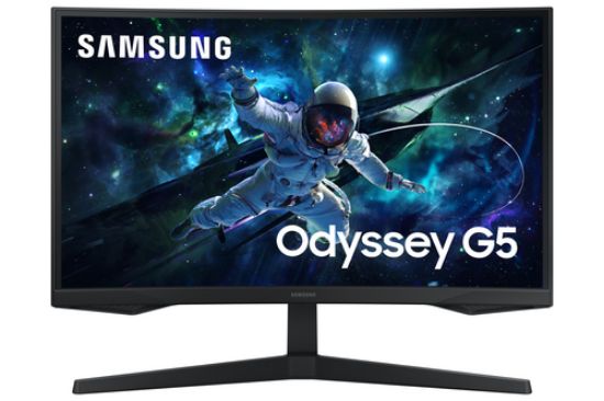 Immagine di Samsung Monitor Gaming Odyssey G5 - G55C da 27'' QHD Curvo