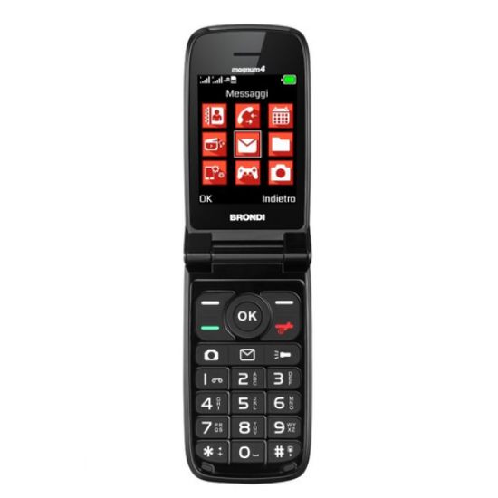 Immagine di Brondi Magnum 4 7,11 cm (2.8") Nero Telefono cellulare basico