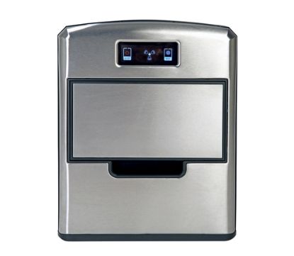 Immagine di RGV Mojito Ice FG12D Macchina per ghiaccio portatile 12 kg/24h 150 W Nero, Acciaio inox