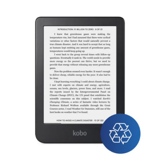 Immagine di Rakuten Kobo Clara 2E lettore e-book Touch screen 16 GB Wi-Fi Blu