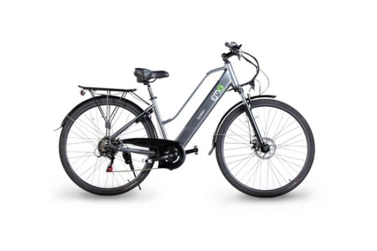 Immagine di EMG Queen 28P - telaio in alluminio 19", ruota 28", freno a disco a/p, sospensioni ant., cambio Shimano, batteria 36V 13Ah