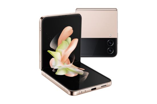 Immagine di Samsung Galaxy Z Flip4 256GB Pink Gold RAM 8GB Display 1,9" Super AMOLED/6,7" Dynamic AMOLED 2X