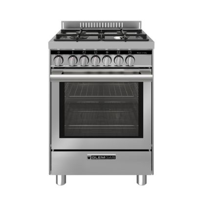 Immagine di Glem Gas ST664MI cucina Elettrico Acciaio inox A+