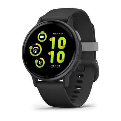 Immagine di Garmin Vivoactive 5 3,05 cm (1.2") AMOLED Digitale 390 x 390 Pixel Touch screen Nero Wi-Fi GPS (satellitare)