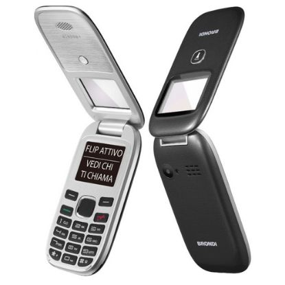 Immagine di Brondi Window+ 4,5 cm (1.77") Nero Telefono cellulare basico