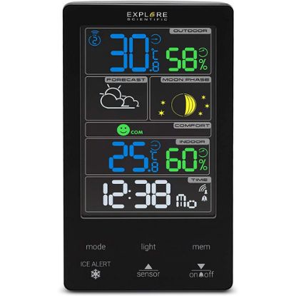 Immagine di Explore Scientific WSC-4009 stazione meteorologica digitale Nero LCD AC