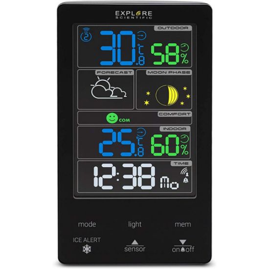 Immagine di Explore Scientific WSC-4009 stazione meteorologica digitale Nero LCD AC