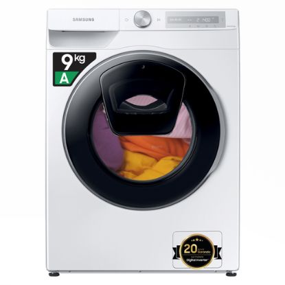 Immagine di Samsung WW90T684DLH/S3 lavatrice a caricamento frontale Ecodosatore+Addwash™ 9 kg Classe A 1400 giri/min, Porta nero/inox + Display silver