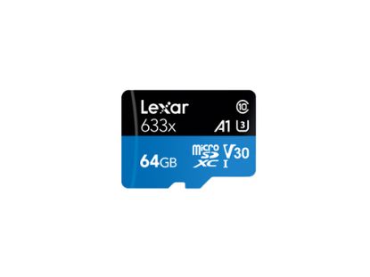 Immagine di Lexar 633x 64 GB MicroSDXC UHS-I Classe 10