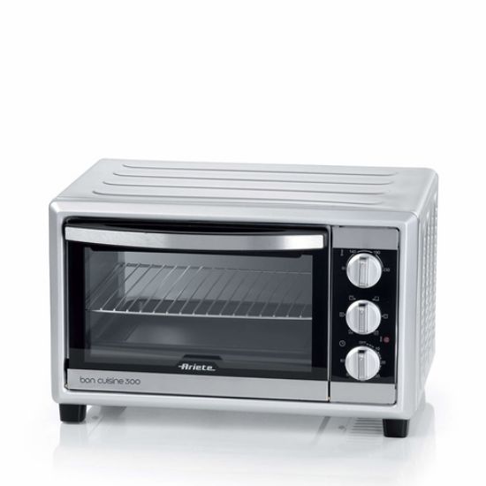 Immagine di Ariete 985 Forno Elettrico Ventilato 30 litri - Bon Cuisine 300 - Doppio vetro - Temperatura max 230° - 1500 Watt - 6 posizioni cottura - Timer 60’