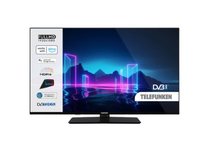 Immagine di Telefunken TE40750B45I2K TV 101,6 cm (40") Full HD Smart TV Wi-Fi Nero 250 cd/m²