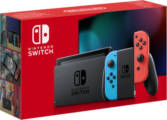 Immagine di Nintendo Switch Rosso Neon/Blu Neon [ed.2022], schermo 6.2 pollici