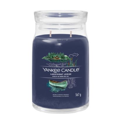 Immagine di Yankee Candle Signature candela di cera Cilindro Blu 1 pz